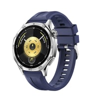 Huawei GT2 46mm Uyumlu Zore KRD-148 22mm Silikon Kordon (Lacivert)