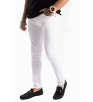 Beyaz Skinny Fit-Ultra Dar Kesim Erkek Kot Pantolon 2004157
