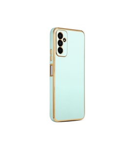 Samsung Galaxy M23 Uyumlu Kılıf Zore Bark Kapak (Açık Mavi)