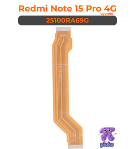 Redmi Note 15 Pro 4G Anakart Ara Filmi Main Flex 25100RA69G Uyumlu