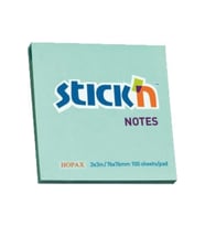 Hopax Stıckn Yapışkanlı Not Kağıdı 100 Yaprak 76x51 Mm Eco Patel Mavi 