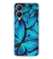 Vivo Y17s Kılıf Resimli Desenli Baskılı Silikon Owl 1351