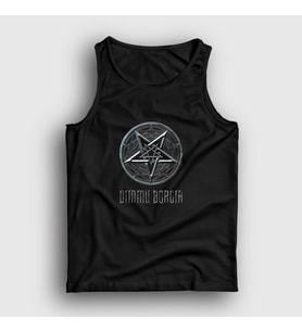 Presmono Unisex Siyah Pentagram Dimmu Borgir Atlet 142620tt