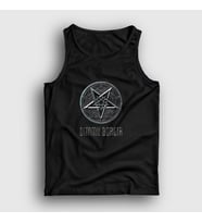 Presmono Unisex Siyah Pentagram Dimmu Borgir Atlet 142620tt