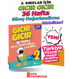 2. Sınıf Gıcır Gıcır 36 Hafta Süreç Değerlendirme Etkinlikleri