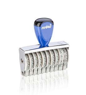 Sırdaş Numaratör Elle Çevirmeli 10 Hane 5 MM 15510