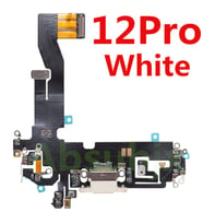 iPhone 12 PRO FULL Şarj Soketi (BEYAZ)