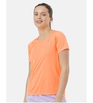Nike Dri-fit Womens Race Short Sleeve Top Dd5927-811 (Turuncu)