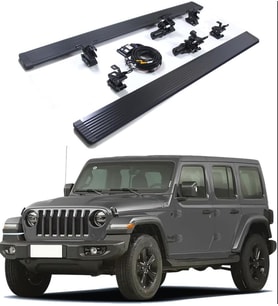JEEP WRANGLER RUBİCON JL UYUMLU ELEKTRİKLİ BASAMAK SETİ 2018-2025