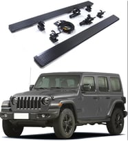 JEEP WRANGLER RUBİCON JL UYUMLU ELEKTRİKLİ BASAMAK SETİ 2018-2025