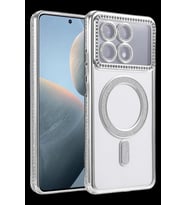 Pilelistore   Xiaomi Poco X6 Pro Joke Simli Magneticsafe Kılıf - Gümüş