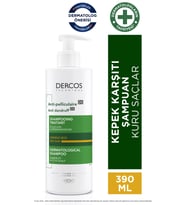 Vichy Dercos Anti Dandruff Kuru Saçlar için Kepek Karşıtı Şampuan 390 ml