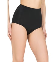 Endeep Kadın Yüksek Bel Siyah Bikini Altı