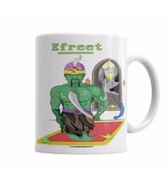 Efreet Djin War Green Faction Kupa Bardak Porselen