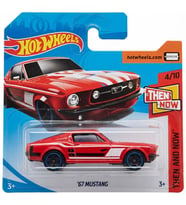 Hot Wheels '67 Mustang - Kırmızı - 2018 - FJX91 - 1/64