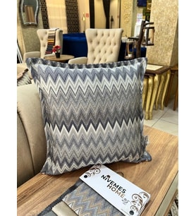 NİVEMESHOME BORAN 02 (45X45) KIRLENT KILIFI