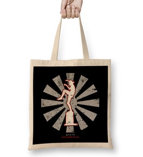 The Karate Kid Retro Japanese Bez Çanta Uzun Saplı