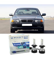 Bmw E38 Led Xenon Uzun Far Ampulü HB3 Access Yeni Seri Beyaz 1998-2001