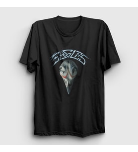 Presmono Unisex Siyah Logo V2 Eagles T-Shirt 383763tt