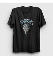 Presmono Unisex Siyah Logo V2 Eagles T-Shirt 383763tt
