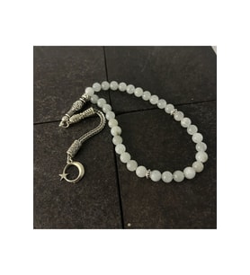 SERTİFİKALI Akuamarin 6mm 33lük Doğal Taş Tesbih