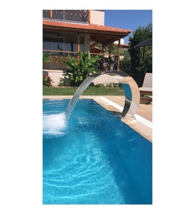 DEKOR HAVUZ 600x900 mm KOBRA TİPİ PASLANMAZ HAVUZ ŞELALE AISI 316 KALİTE