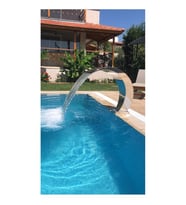 DEKOR HAVUZ 600x900 mm KOBRA TİPİ PASLANMAZ HAVUZ ŞELALE AISI 316 KALİTE