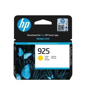 HP 925 4K0V6PE/4K0V7PE/4K0V8PE/4K0V9PE Mavi, Kırmızı, Sarı, Siyah Orijinal Kartuş (Sarı)