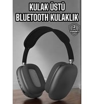 P9 Plus Hi-fi Ses Kalitesi Ayarlanabilir Mikrofonlu Bluetooth Kulaklık Siyah