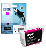 Tonersepeti Epson T7603-C13T76034010 Kırmızı Orjinal Kartuş