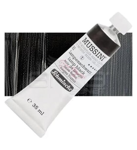 Mussini 35ml Yağlı Boya Seri:1 No:781 Lamp Black