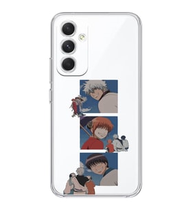 Samsung Galaxy A34 Uyumlu Gintama Tasarımlı Şeffaf Telefon Kılıfı