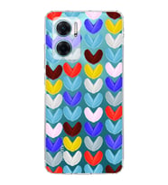 PrintiFy Xiaomi Redmi Note 11E ile Uyumlu 1mm Slim Fit Water Color 1 Baskılı Şeffaf  Kılıf