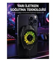 Mey İthalat® Hafif Tasarımlı Hızlı Soğutma Sağlayan Telefon Soğutucu