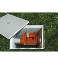 PVC Pissu Atıksu Çekvalfi 150 mm Kilitli