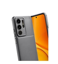 Vivo Y29 4g Auto Fus Karbon Kapak - Gri
