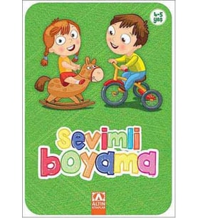 Sevimli Boyama - Yeşil