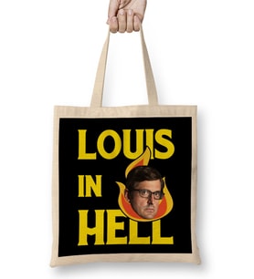 Louis Theroux Westboro Baptist Church Louis In Hell Sign Bez Çanta Uzun Saplı