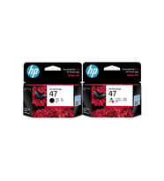 HP 47 6Zd21Ae 6Zd61Ae Siyah ve Renkli 2 li Paket 4800
