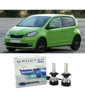 Skoda Citigo Uzun Far Ampulü H7 Access Yeni Seri Beyaz 2011-2019