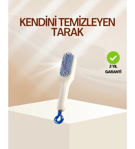 Pratik Mekanizmalı Saç Tarağı – Kendi Kendini Temizler, Taşınabilir