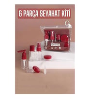 ModaCar Seyahat Kiti Boş Şişe Seyahat Seti 6 Parça
