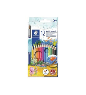 Staedtler Noris Clup Clup Aquarell Kuru Boya 12 Renk 144 10NC12