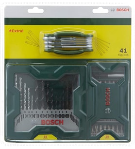 Bosch Vidalama Ucu Seti, Yeşil, 40 Adet (Çok Renkli)