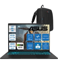 Asus Vivobook V16 2.nesil Core 7 240H Aı 24GB Ddr5 256GB SSD RTX5070/8GB 16.0-Inch, Wuxga (1920 x 1200) 300NITS 144Hz  Freedos Gaming Bilgisayar WV3607VPF06+ZETTAÇANTA