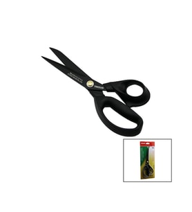 BREZİLYA STİLİ TERZİ MAKASI SİYAH - YAPIŞMAZ ERGONOMİK SAP GL-606 9 İNÇ 1/4 (5343)