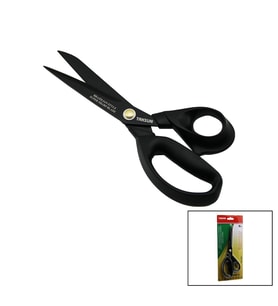 BREZİLYA STİLİ TERZİ MAKASI SİYAH - YAPIŞMAZ ERGONOMİK SAP GL-606 9 İNÇ 1/4 (5343)