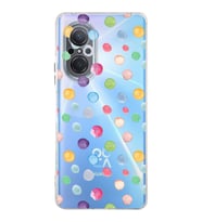 PrintiFy Huawei Nova 9 Se ile Uyumlu Water Color 6  Kamera Korumalı Şeffaf  Kılıf