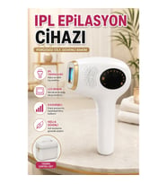IPL Epilasyon Cihazı – LCD Ekran, Değiştirilebilir Başlıklar ve Taşıma Çantalı Set