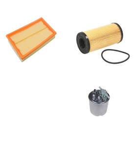 Bosch Filtre Bakım Seti Nissan Qashqai 2.0 DCI Dizel 2007-2013 Hava + Yağ f. + Yakıt Filtre Bosch